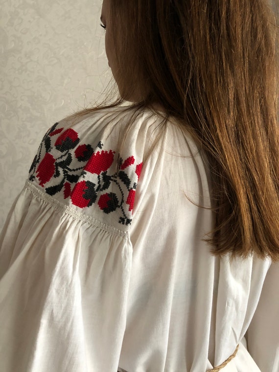 Vyshyvanka Ukrainian Embroidery Handmade Dress Vys
