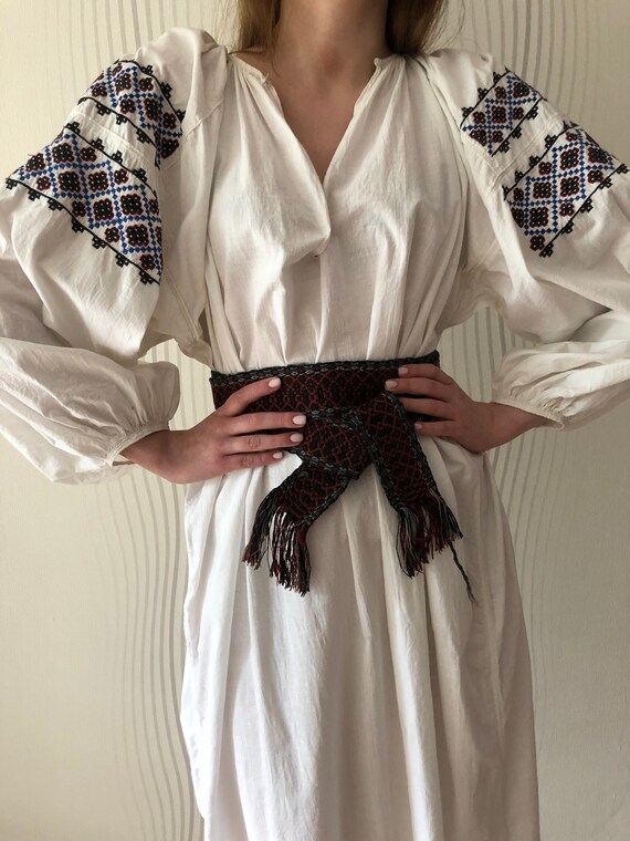 Vyshyvanka Ukrainian Embroidery Handmade Dress Vys