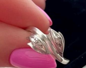 Anillo antiguo de plata 925