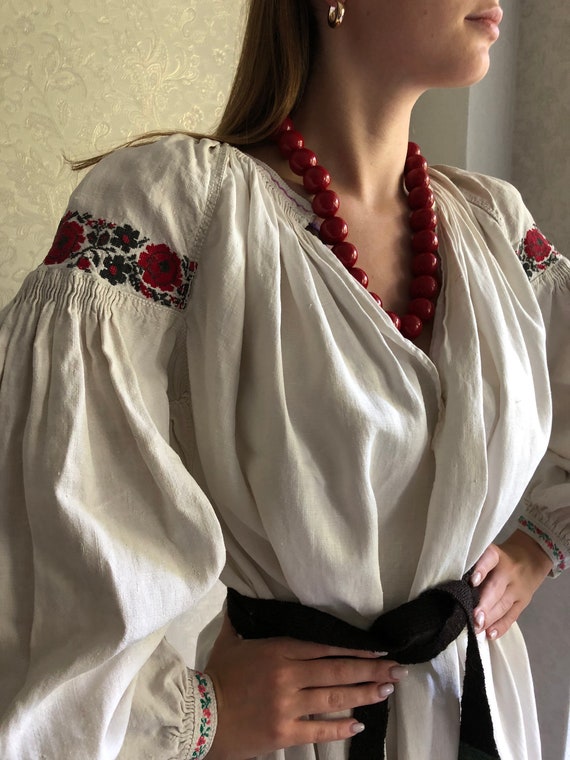 Vyshyvanka Ukrainian Embroidery Handmade Dress Vys