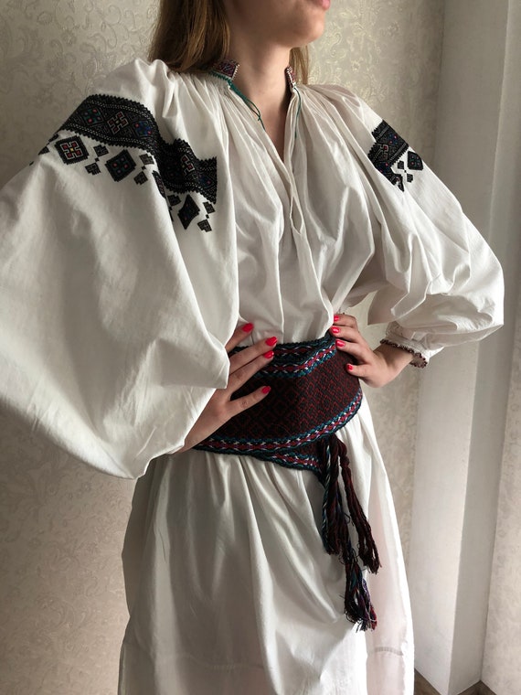 Vyshyvanka Ukrainian Embroidery Handmade Dress Vys