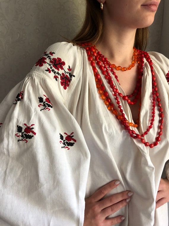 Vyshyvanka Ukrainian Embroidery Handmade Dress Vys