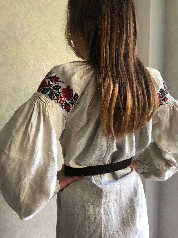 Vyshyvanka Ukrainian Embroidery Handmade Dress Vys