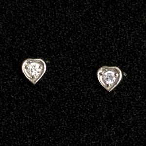 Vintage Pair of 925 Sterling Silver Earrings