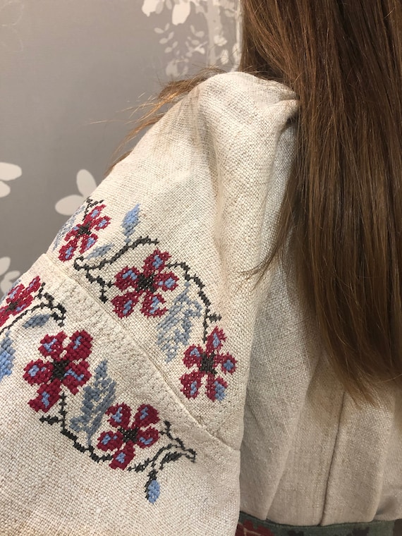 Vyshyvanka Ukrainian Embroidery Handmade Dress Vys