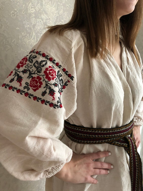 Vyshyvanka Ukrainian Embroidery Handmade Dress Vys