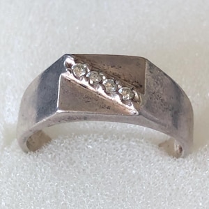 ヴィンテージ 925 スターリングシルバーリング
