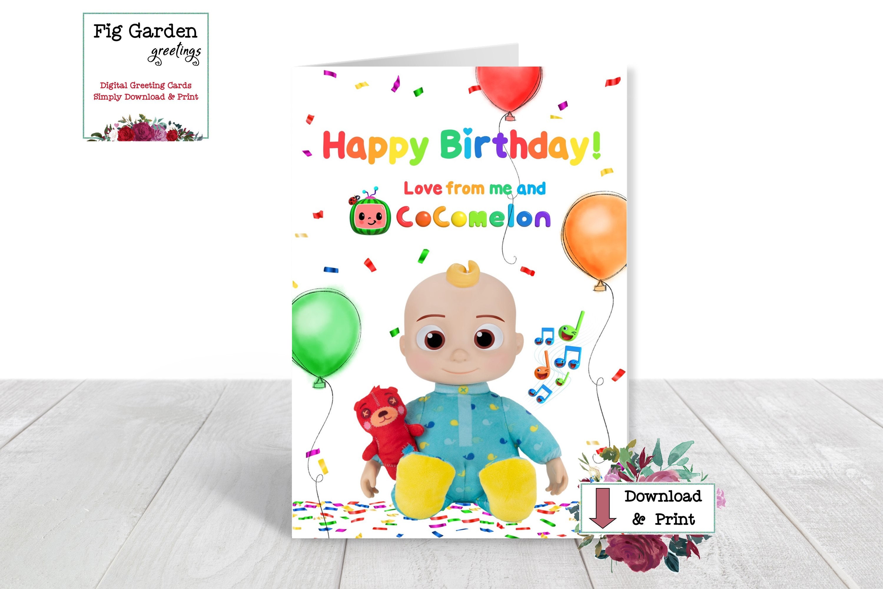 cocomelon playing cards
