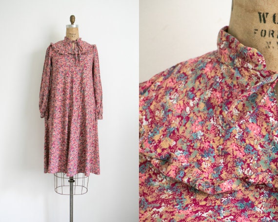 Vintage Miss Selfridge floral smock dress