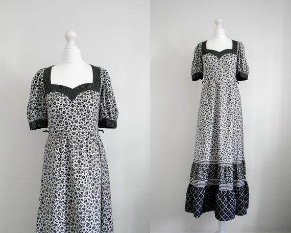 Vintage tiered prairie dress