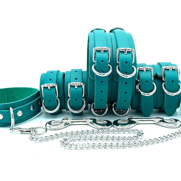 Green Bondage Collar - Etsy Australia