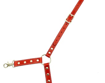 3-Way BDSM Connector "Tango", Leather Three Point Hog-tie, Triple Fixation