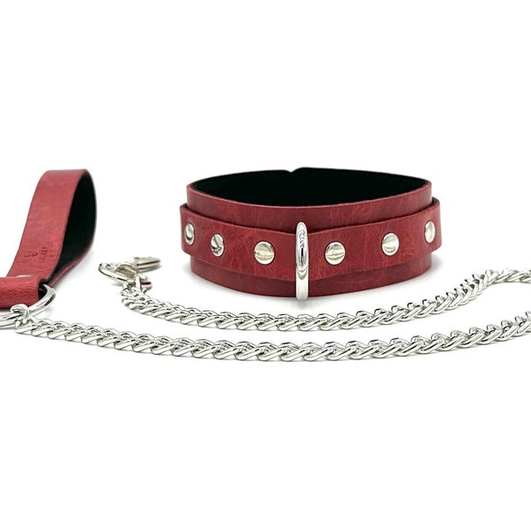 Bondage Neck Collar & Leash