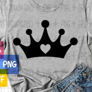 Tiara SVG / Princess Crown SVG / Crown SVG / Pink Crown / Crown Digital Cut Files / Instant download design for cricut or silhouette