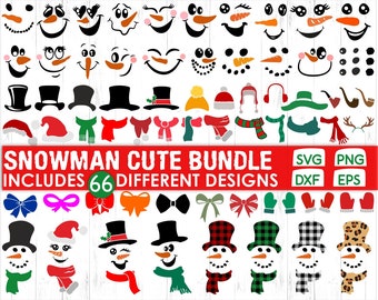 Download Snowman Svg Etsy