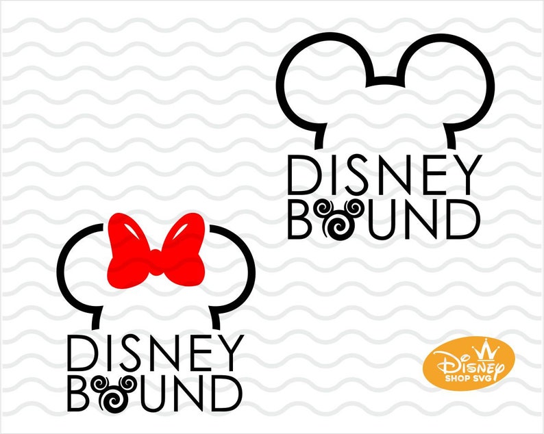 Download Disney Bound SVG / Modern Disney SVG / Outlined Disney ...