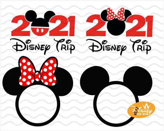 Download Disney Monogram Svg Minnie Mouse Bow Svg Disney Trip Etsy
