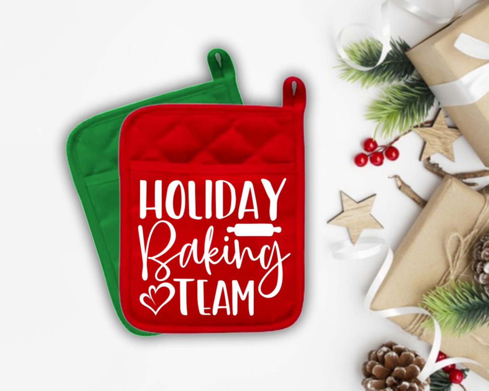 Christmas Pot Holder Svg Bundle Potholder Svg Oven Mitt Svg Etsy