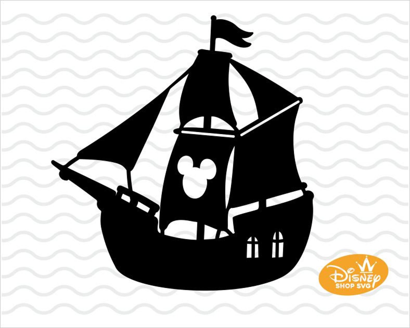 Disney Pirate SVG