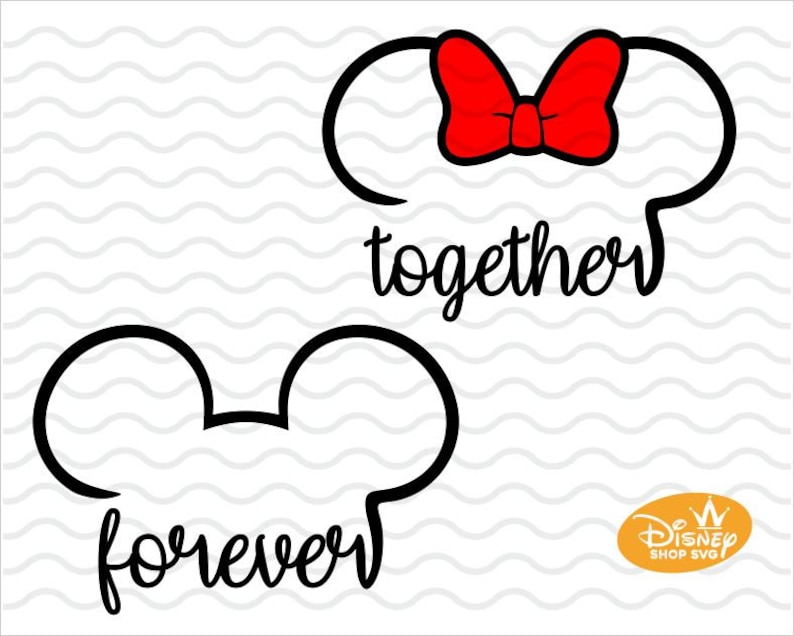 Download Disney Together forever svg / Disney love design Svg | Etsy