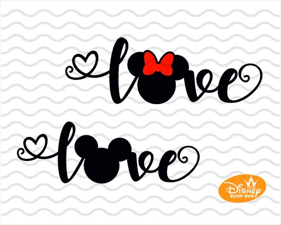 Download Love Disney Svg Love Disney Dxf Love Disney Cut Love Etsy