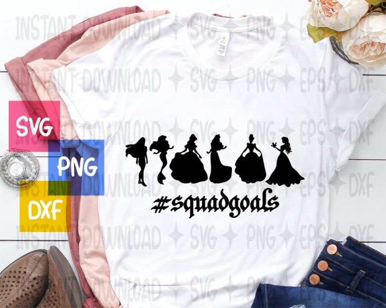 Free Free 188 Princess Squad Goals Svg SVG PNG EPS DXF File