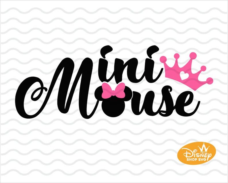 Mini Maus SVG / Minnie Maus SVG / Minnie Maus Kopf Vektor / | Etsy