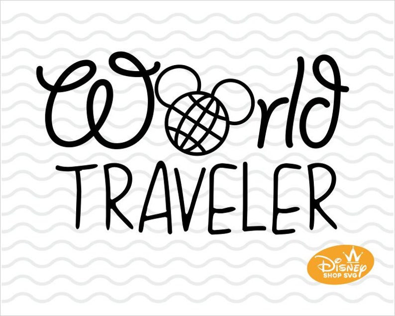 Download Epcot Disney World Traveler SVG / Mickey SVG / Instant | Etsy