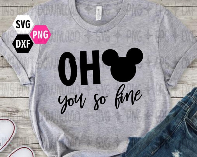 Download Oh Mickey you so fine SVG / Baby onesie SVG / Disney shirt ...