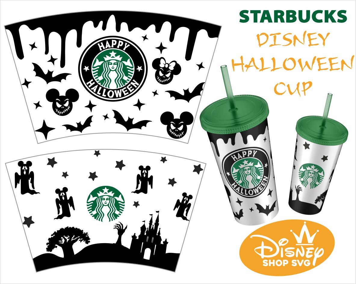 Jack skellington svg,Halloween Theme,SVG Files for Cricut Full Wrap Starbuc...