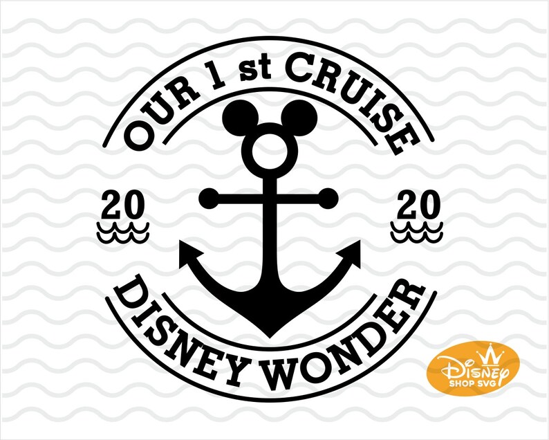 Download Disney Cruise SVG File / Disney Wonder SVG / Disney Anchor ...