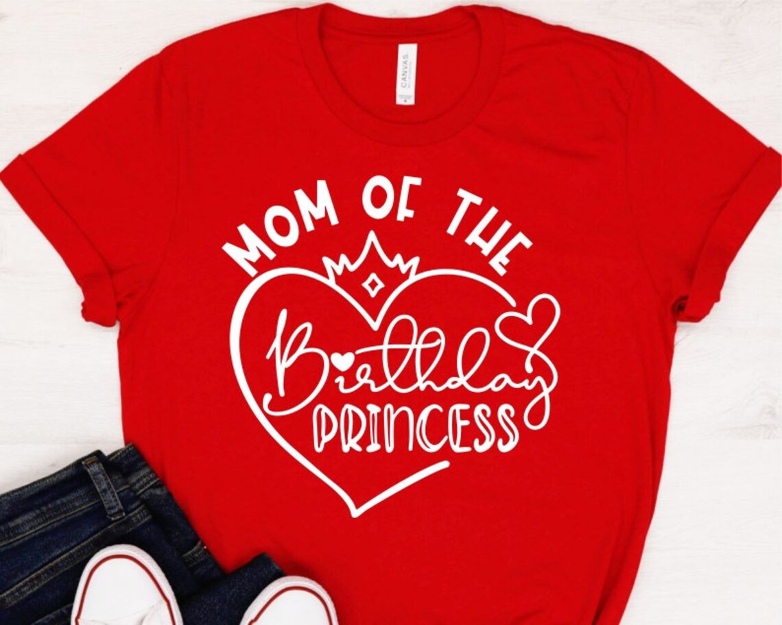 Birthday Princess Svg. Birthday princess family Svg bundle | Etsy