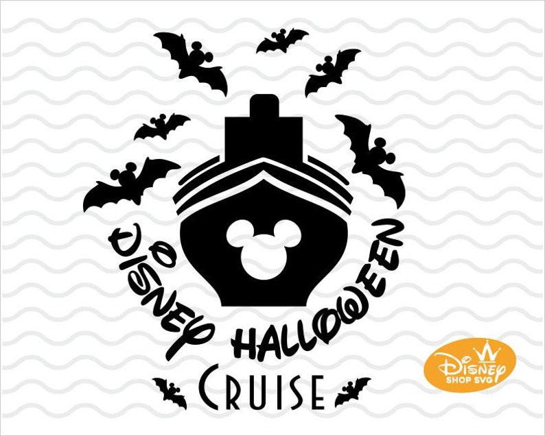 Disney Halloween Cruise Ship Cutting or Printing Digital File Etsy
