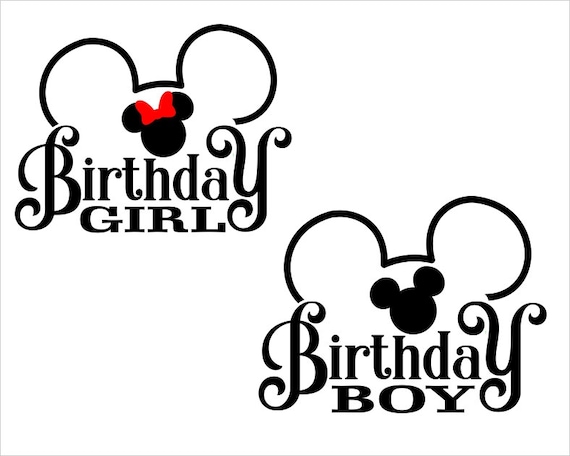 Download Birthday Svg Girl Birthday Shirt Svg Disney Svg Instant Etsy