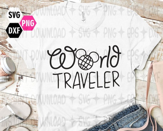 Epcot World Traveler SVG holiday SVG Instant download design for cricut  or silhouette Cricut, vacation Svg, Png, Dxf, Eps Fi
