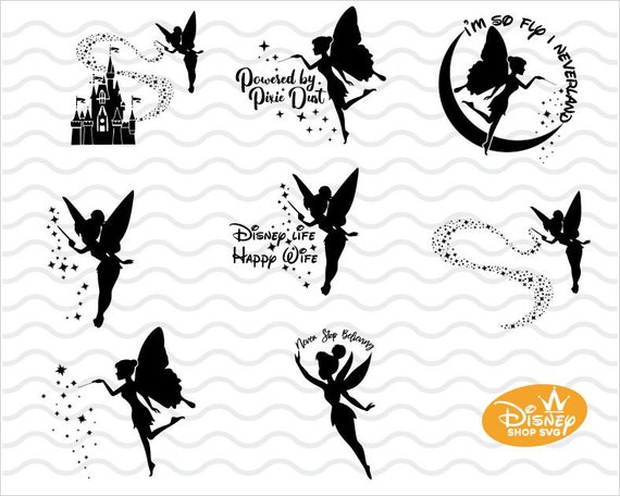 Download Tinkerbell Svg Tinkerbell Png Disney Life Happy Wife Etsy