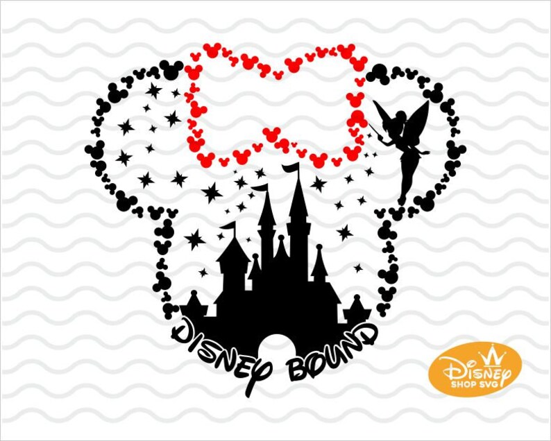 Download Disney Bound SVG / Modern Minnie SVG / Disney Castle Svg ...