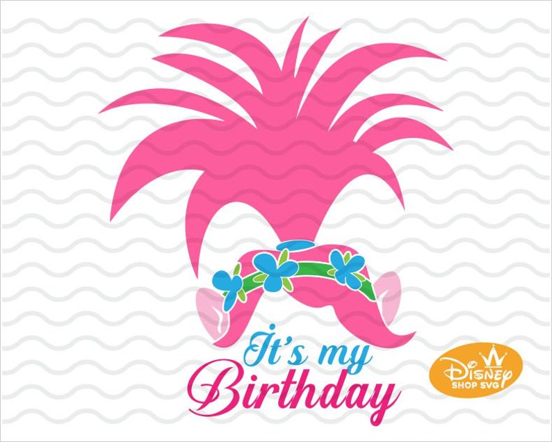 Download Poppy birthday SVG / Trolls poppy Birthday SVG instant | Etsy