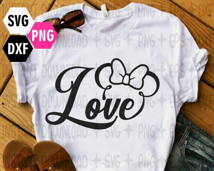 Download Love disney svg / Love disney dxf / Love disney cut / Love ...
