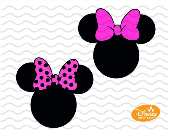 Download Mickey Minnie Mouse Svg Dxf Mickey Mouse Bow Svg Disney Etsy