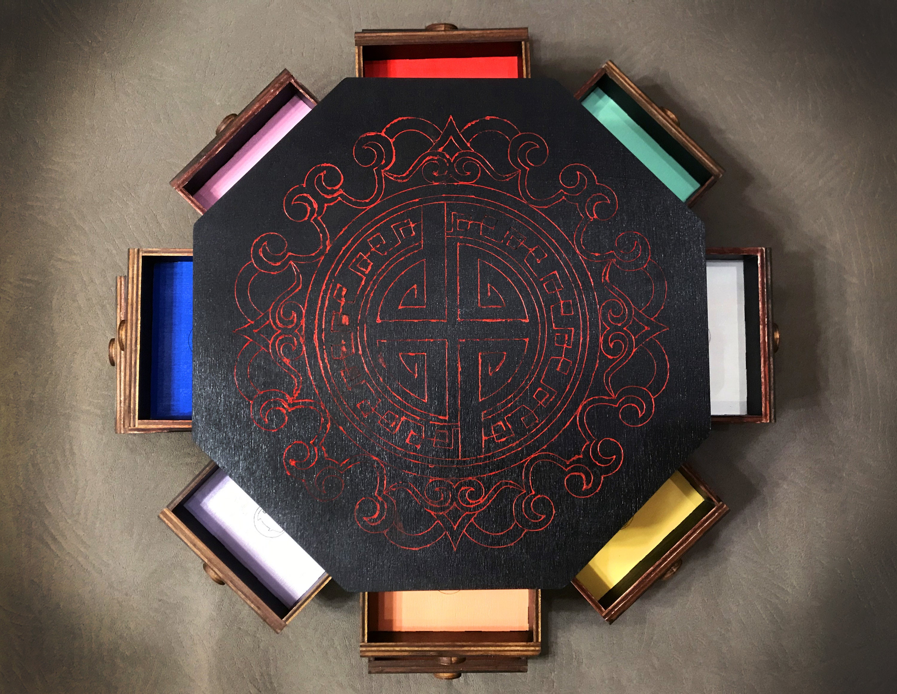 Miraculous Ladybug box Ladybug box Master Fu miraculous Etsy