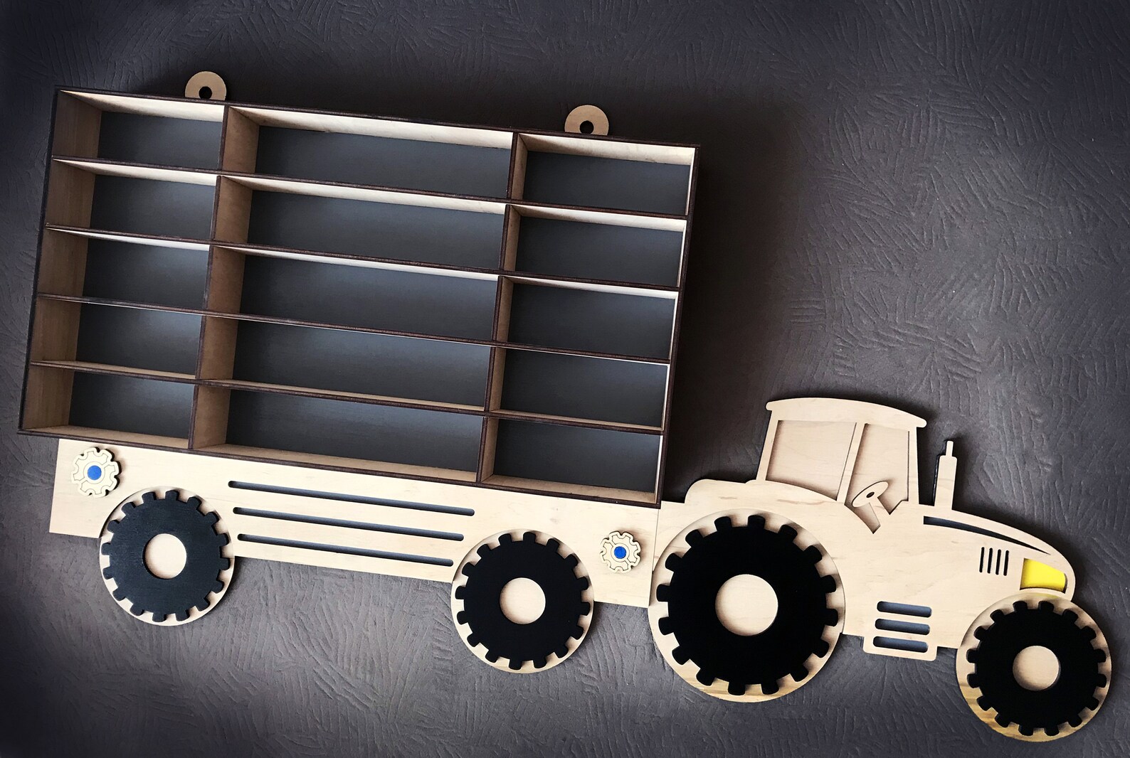 Wood Truck Wooden Shelf Display Case Toy Storage Playroom Rack Etsy