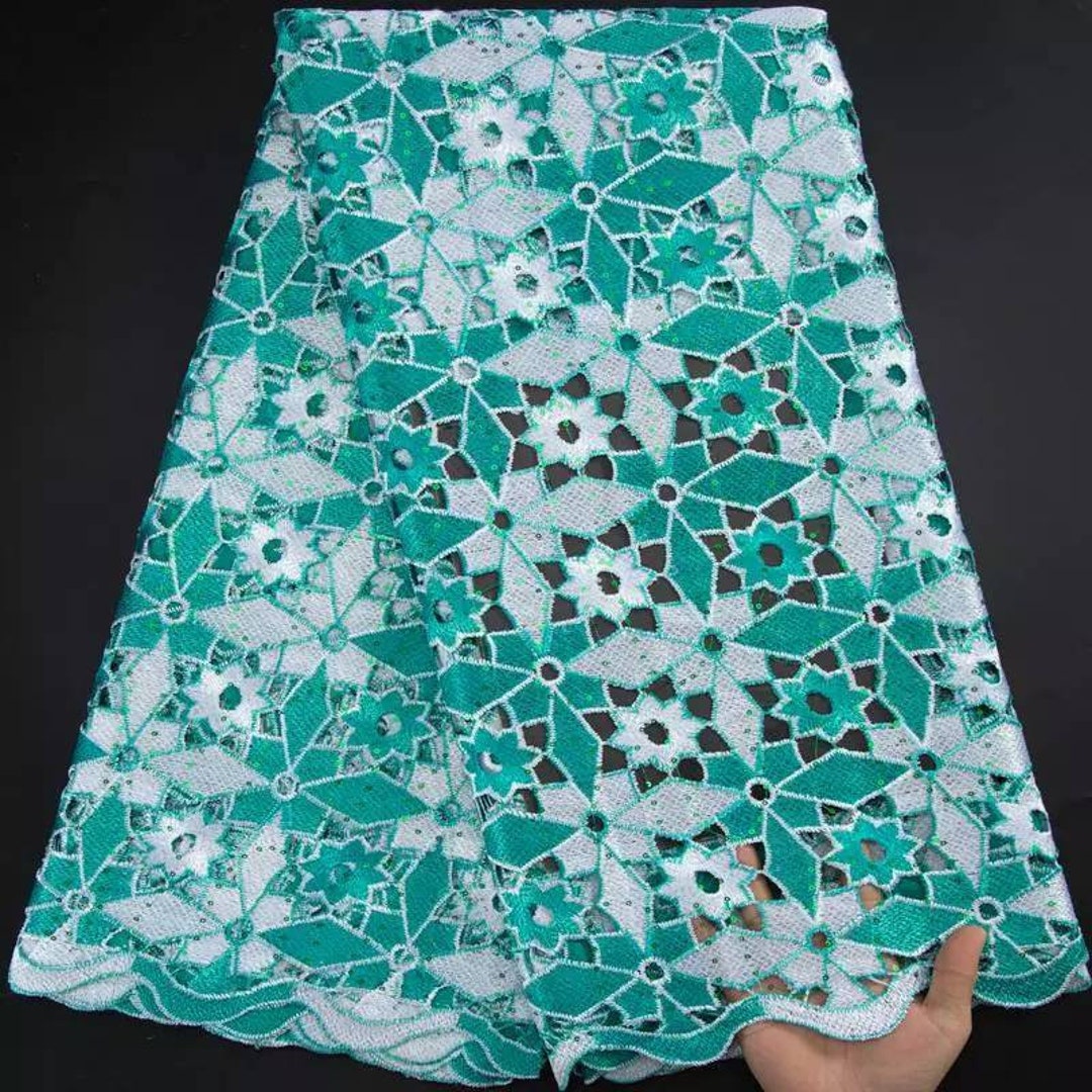Newest African Cord Guipure Lace Fabric 2023 High Quality