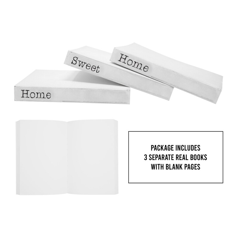 Decorative Stacked Books for Rustic Farmhouse Decor Real Etsy