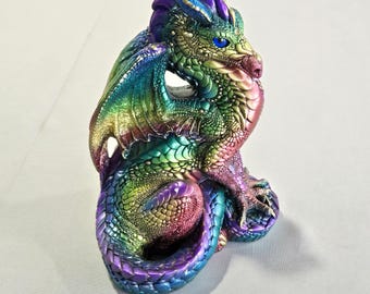 Windstone Editions Old Warrior Peacock Dragon - Etsy