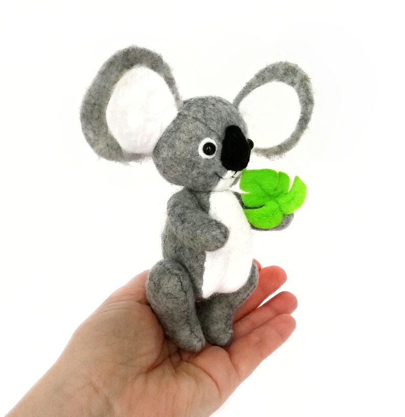 Plush sewing pattern Koala bear Stuffed animal Koala plush Etsy