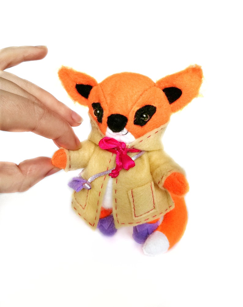 stuffed fox doll