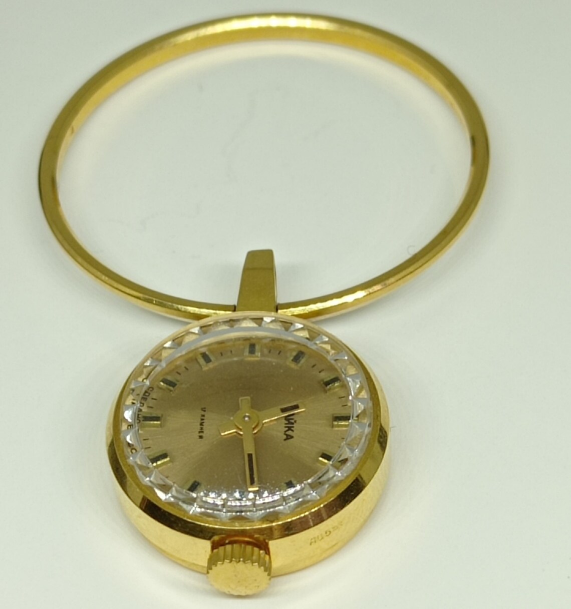 Vintage Women's Pendant Watch chaika GOLD With Au5 Etsy