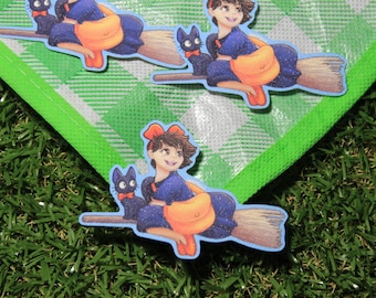 Kiki and Jiji Kiki's Delivery Service 2.5in Laminated Vinyl Sticker