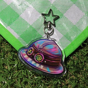 Isha&#39;s Hat Arcane 2.5inch Double Sided Acrylic Keychain